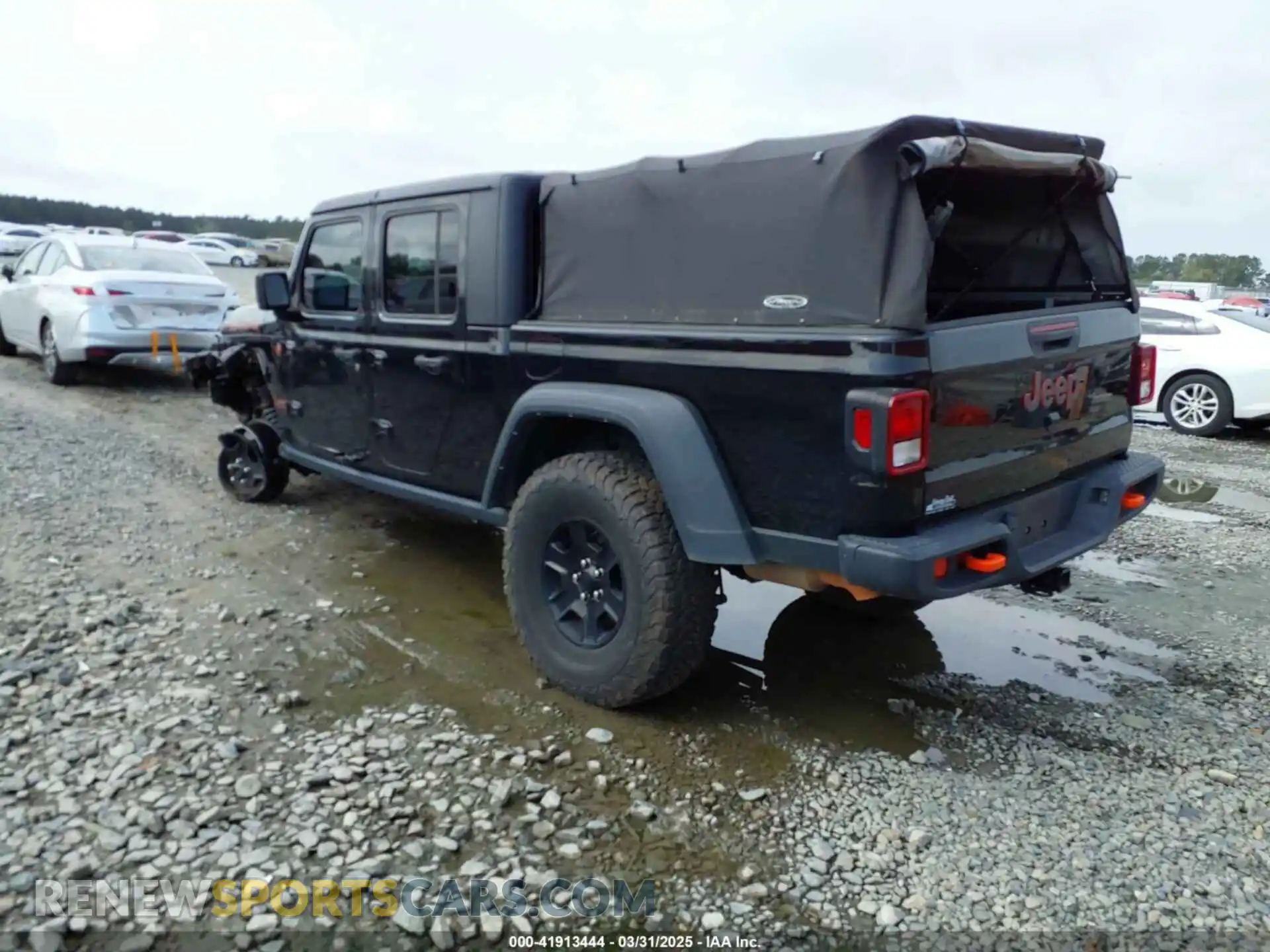3 Photograph of a damaged car 1C6JJTEG5ML578714 JEEP GLADIATOR 2021