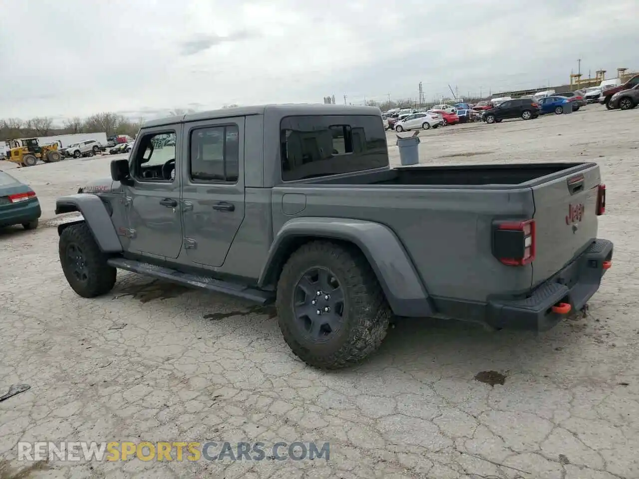 2 fotografías del automóvil dañado 1C6JJTEG8ML612807 JEEP GLADIATOR 2021