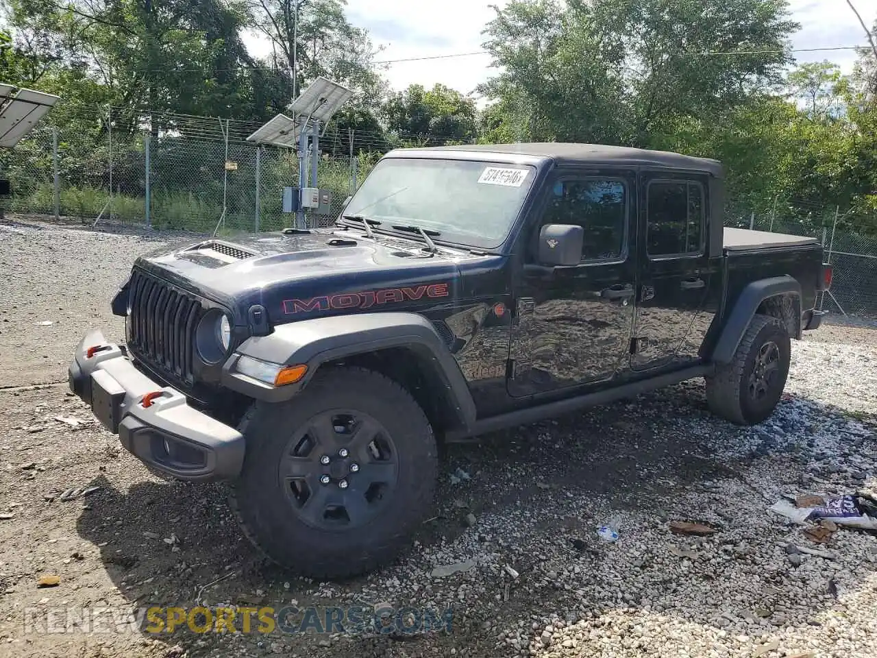 1 Фотография поврежденного автомобиля 1C6JJTEG9ML608541 JEEP GLADIATOR 2021