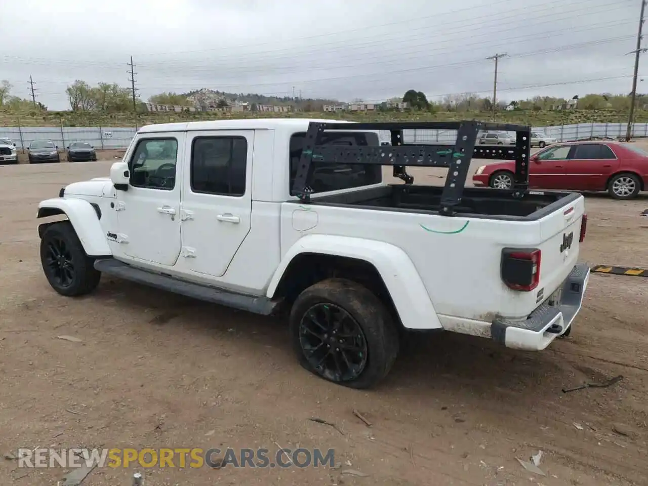 2 Photograph of a damaged car 1C6JJTFM5ML535558 JEEP GLADIATOR 2021