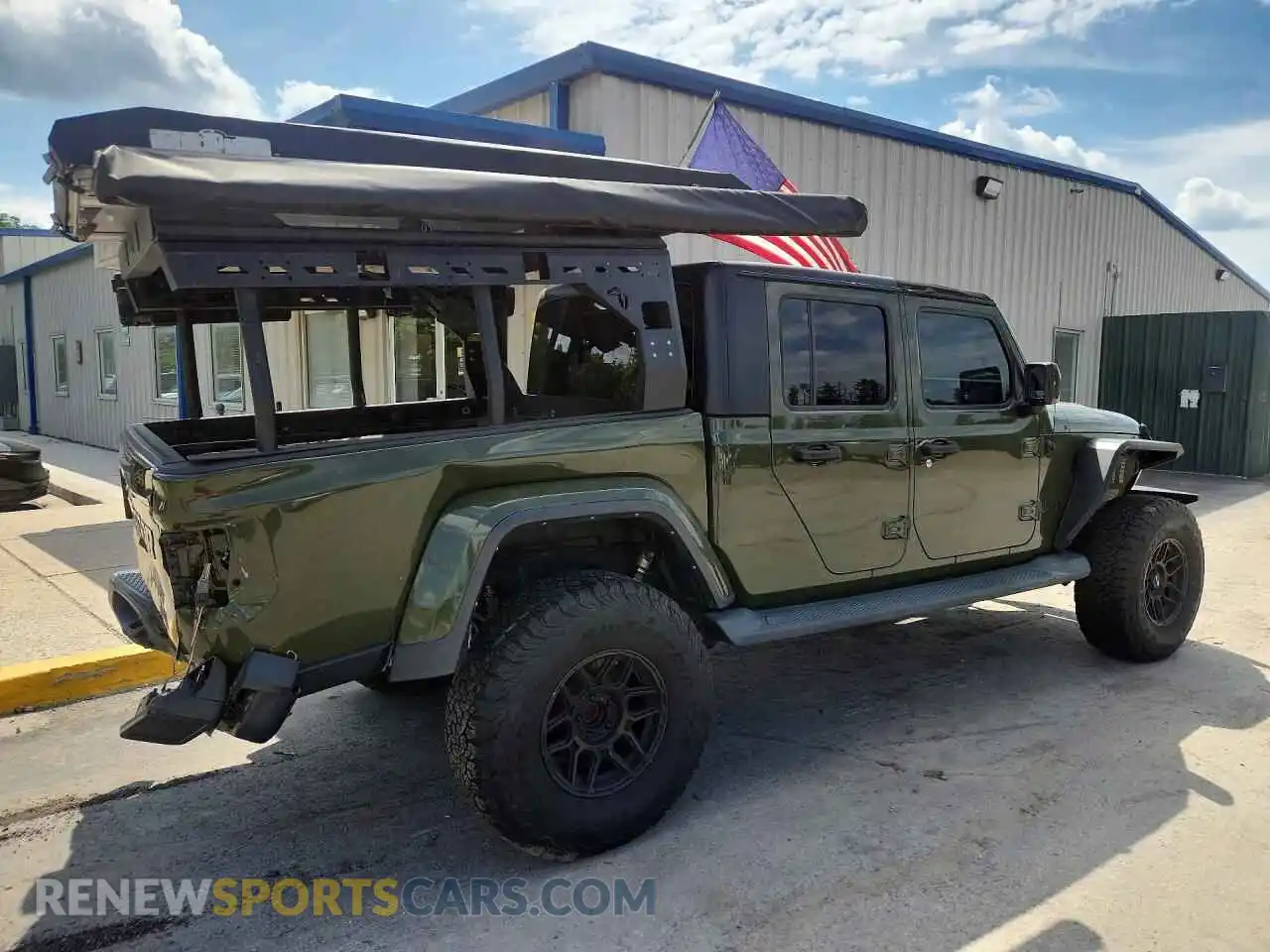 3 Photograph of a damaged car 1C6HJTAG1NL101266 JEEP GLADIATOR 2022