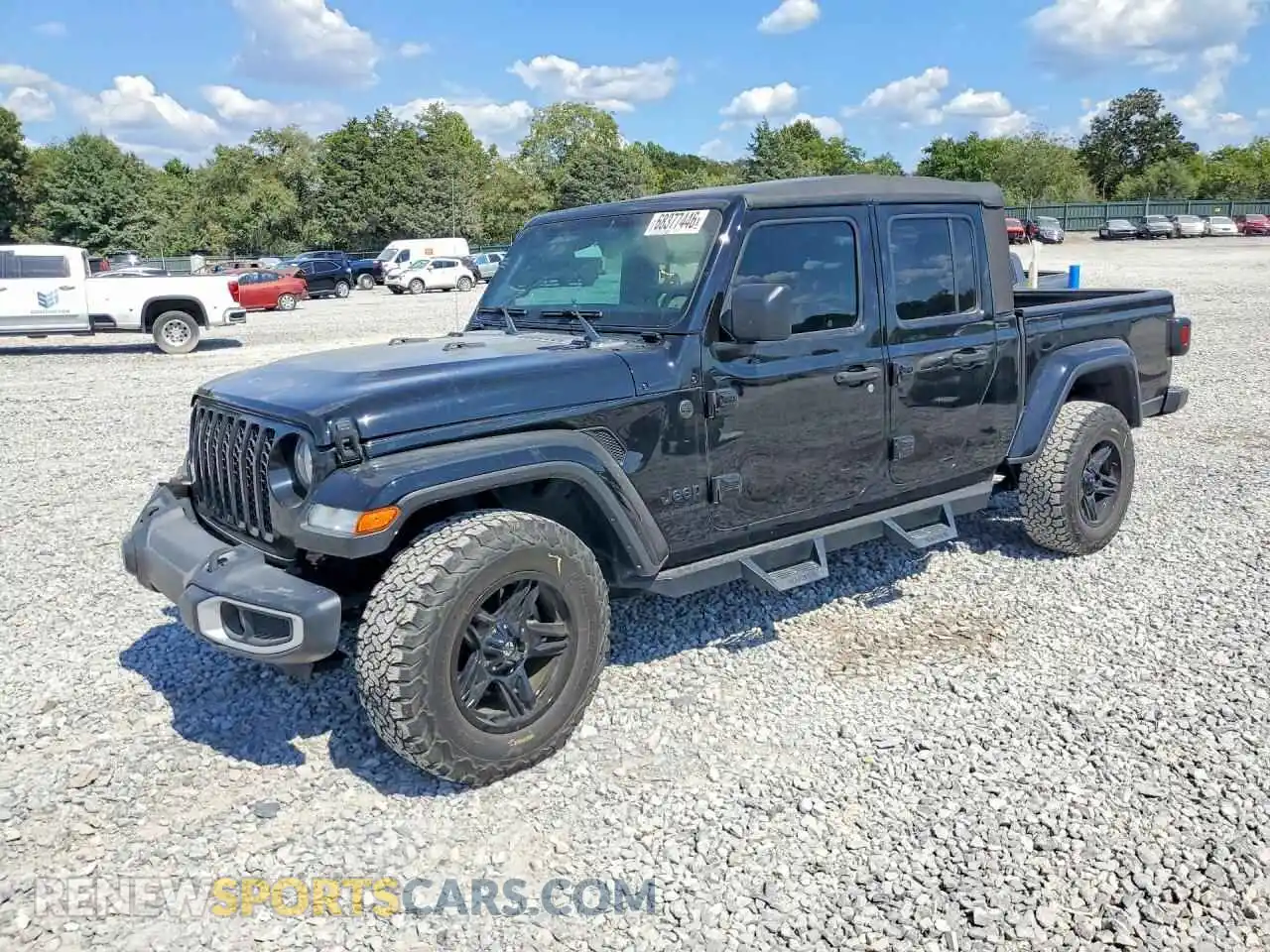 1 Photograph of a damaged car 1C6HJTAG1NL112767 JEEP GLADIATOR 2022