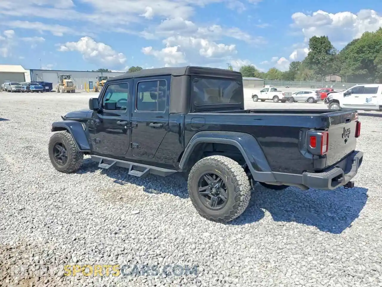 2 Photograph of a damaged car 1C6HJTAG1NL112767 JEEP GLADIATOR 2022