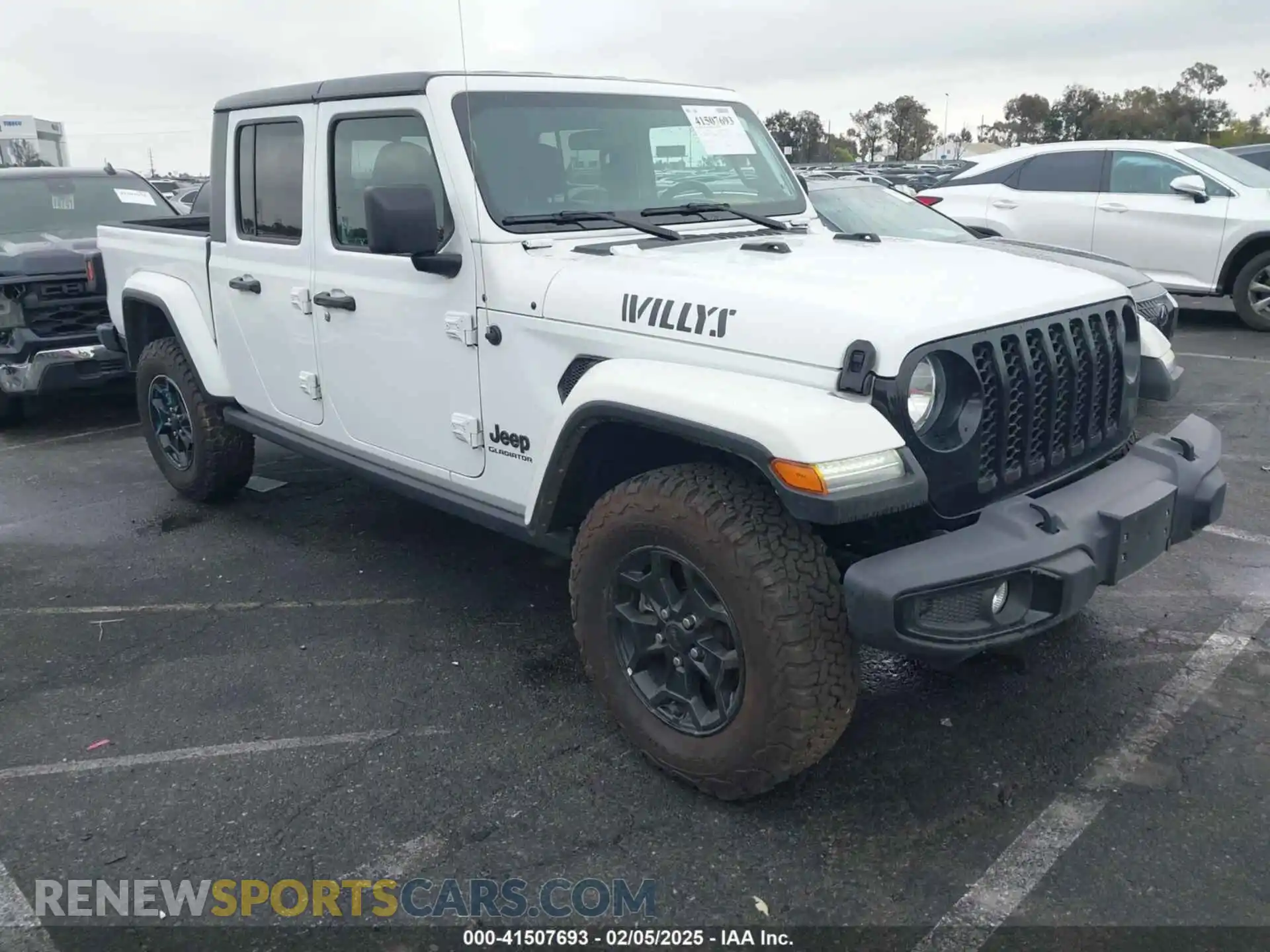 1 Photograph of a damaged car 1C6HJTAG1NL148524 JEEP GLADIATOR 2022