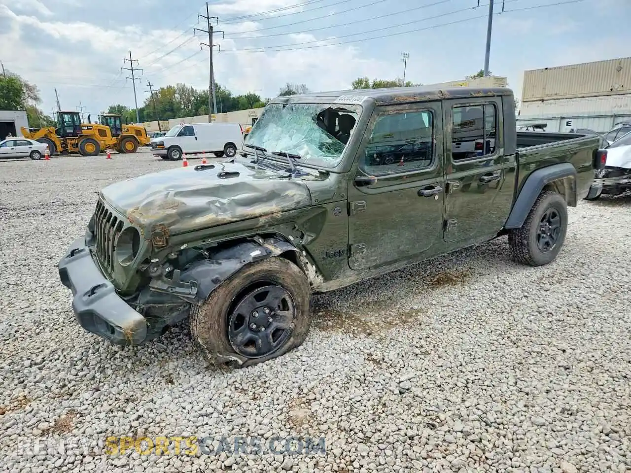 1 Фотография поврежденного автомобиля 1C6HJTAG2NL101065 JEEP GLADIATOR 2022