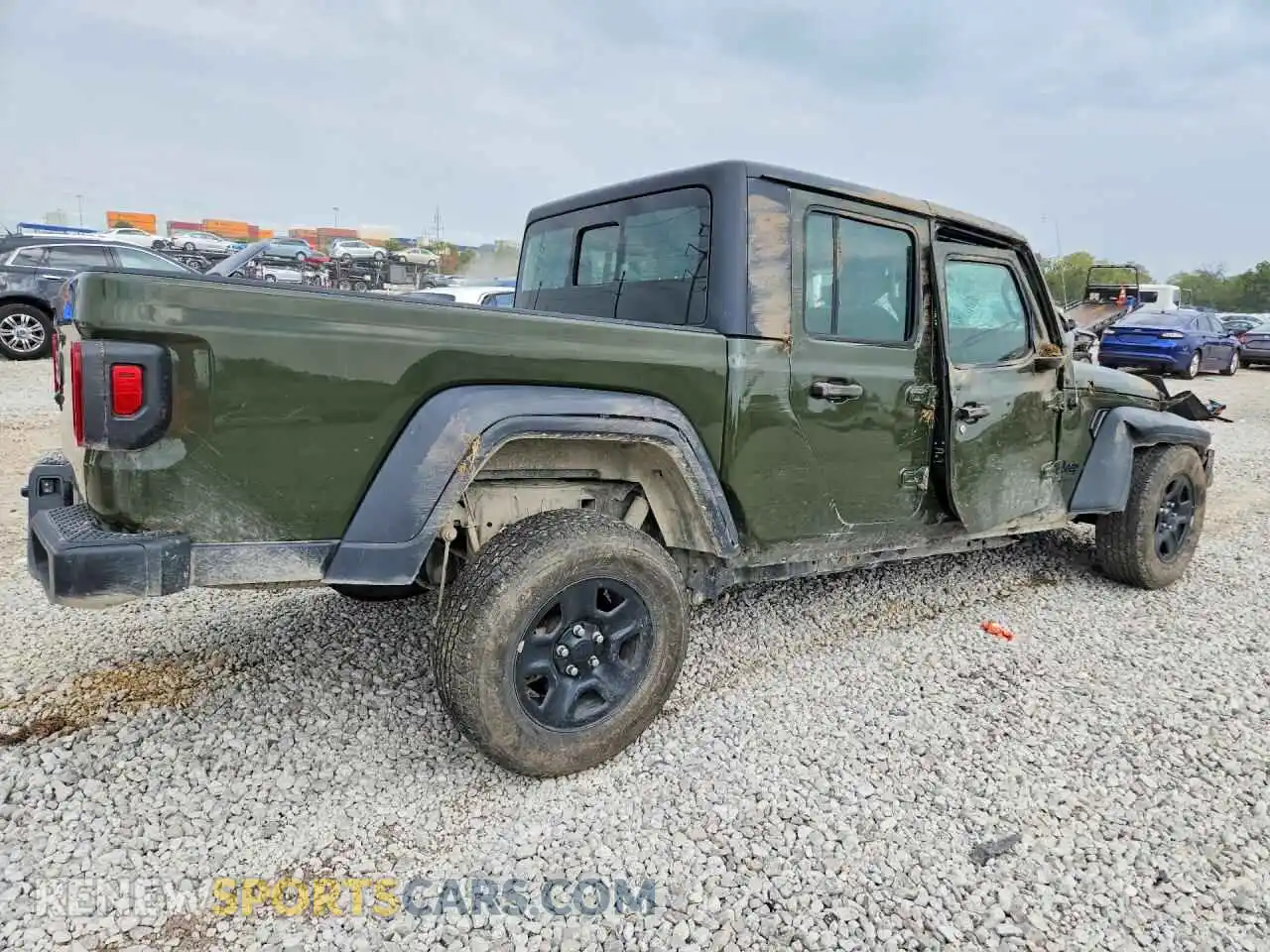 3 Фотография поврежденного автомобиля 1C6HJTAG2NL101065 JEEP GLADIATOR 2022