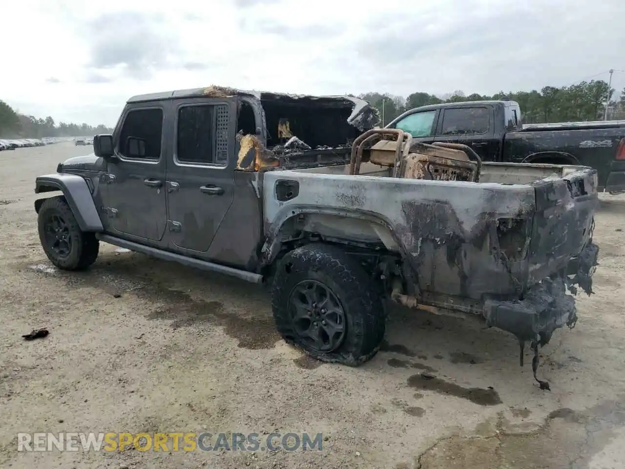 2 Photograph of a damaged car 1C6HJTAG2NL128766 JEEP GLADIATOR 2022