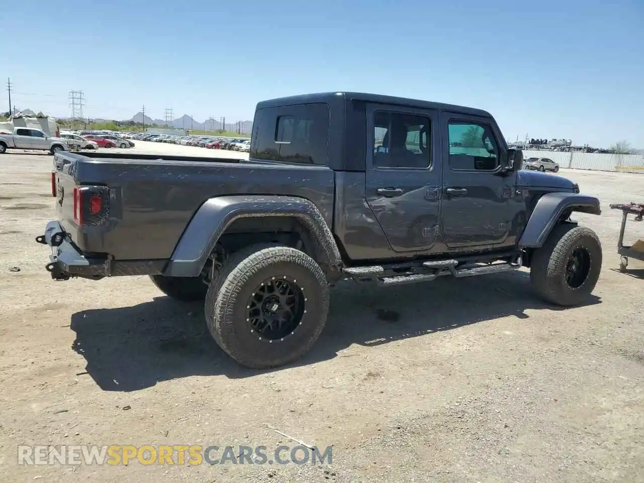3 fotografías del automóvil dañado 1C6HJTAG2NL133000 JEEP GLADIATOR 2022