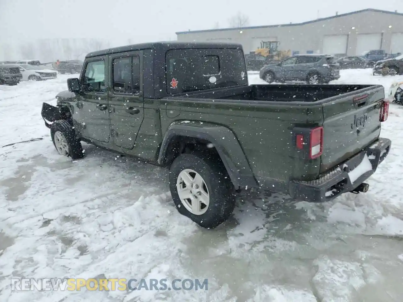 2 Photograph of a damaged car 1C6HJTAG3NL106162 JEEP GLADIATOR 2022
