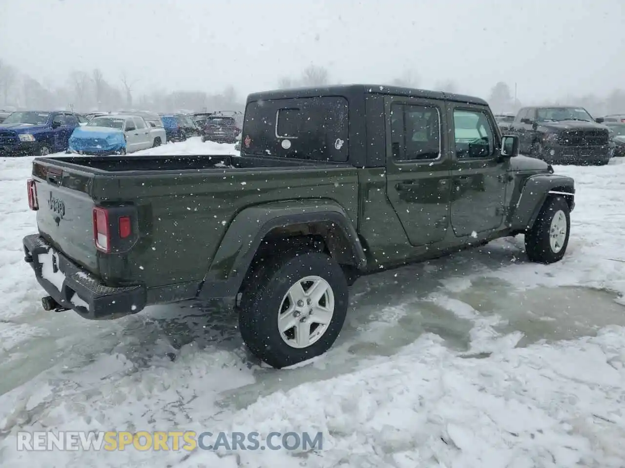 3 Photograph of a damaged car 1C6HJTAG3NL106162 JEEP GLADIATOR 2022