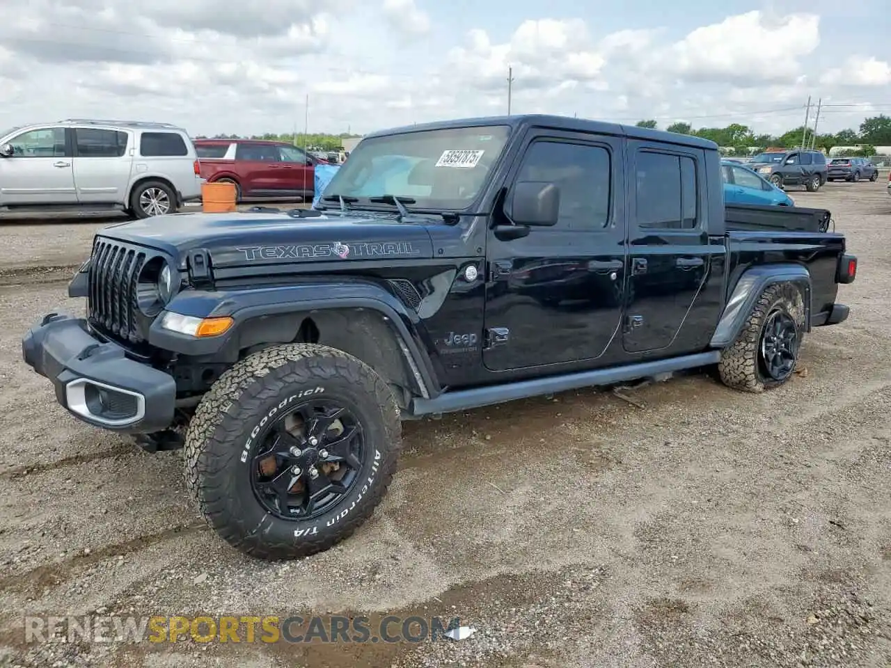 1 Photograph of a damaged car 1C6HJTAG3NL118148 JEEP GLADIATOR 2022