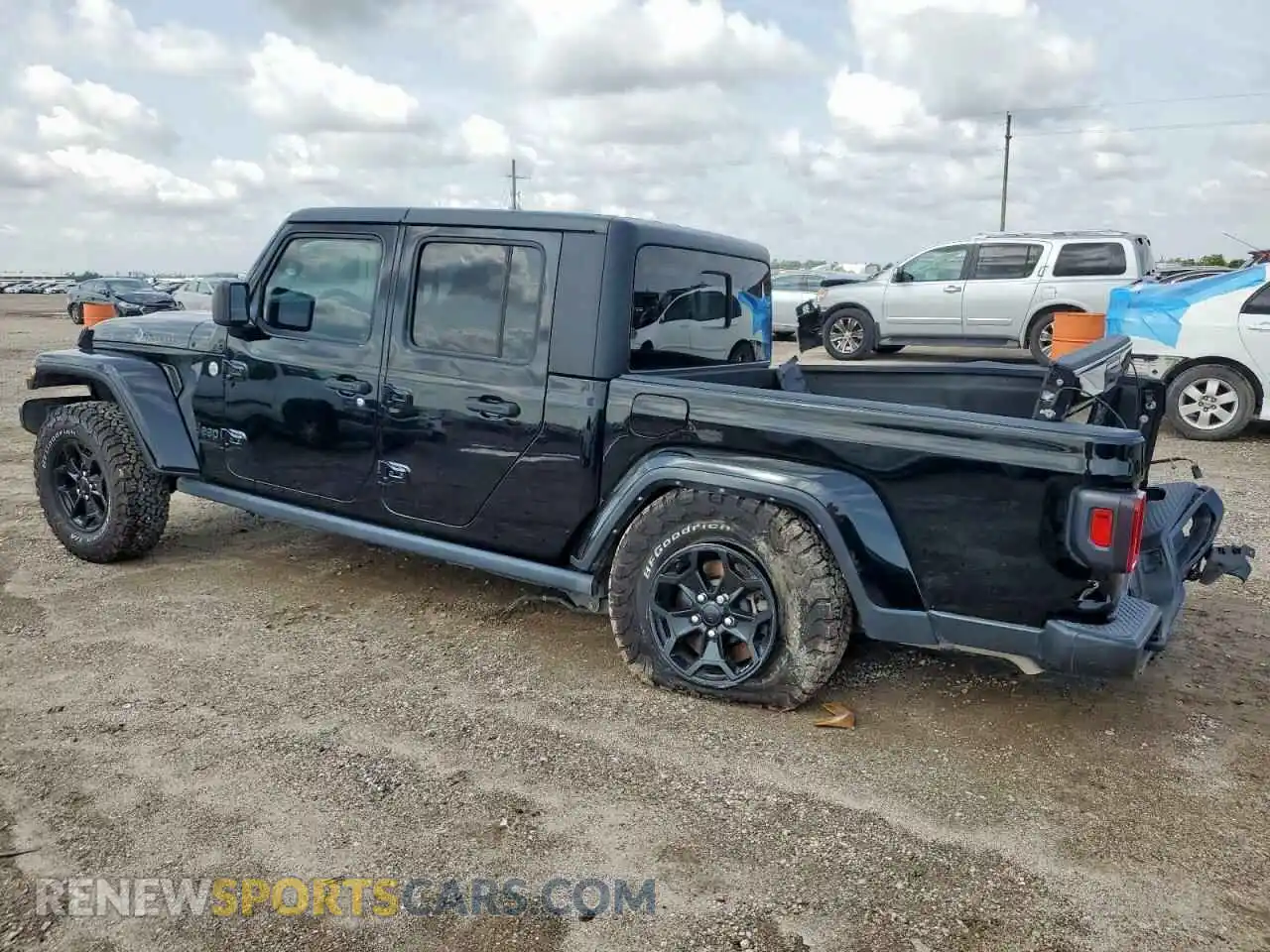 2 Photograph of a damaged car 1C6HJTAG3NL118148 JEEP GLADIATOR 2022
