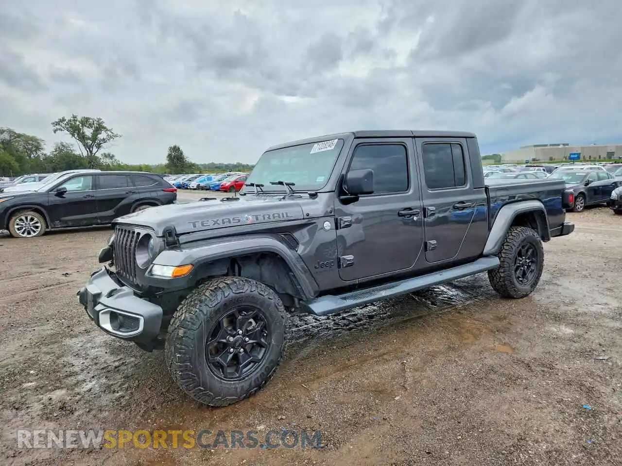 1 Photograph of a damaged car 1C6HJTAG3NL149349 JEEP GLADIATOR 2022
