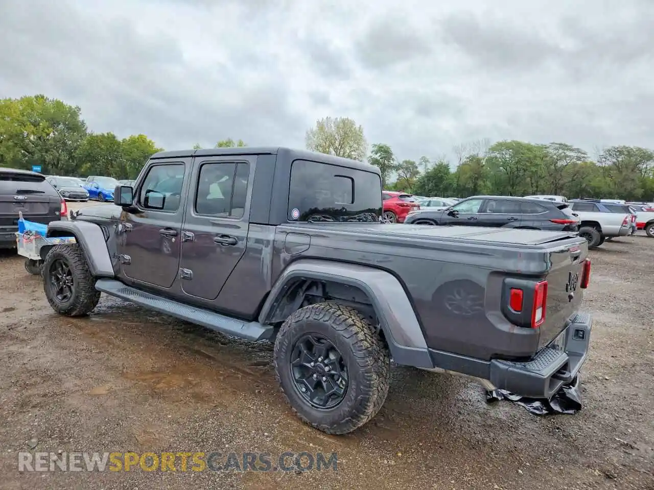 2 Photograph of a damaged car 1C6HJTAG3NL149349 JEEP GLADIATOR 2022