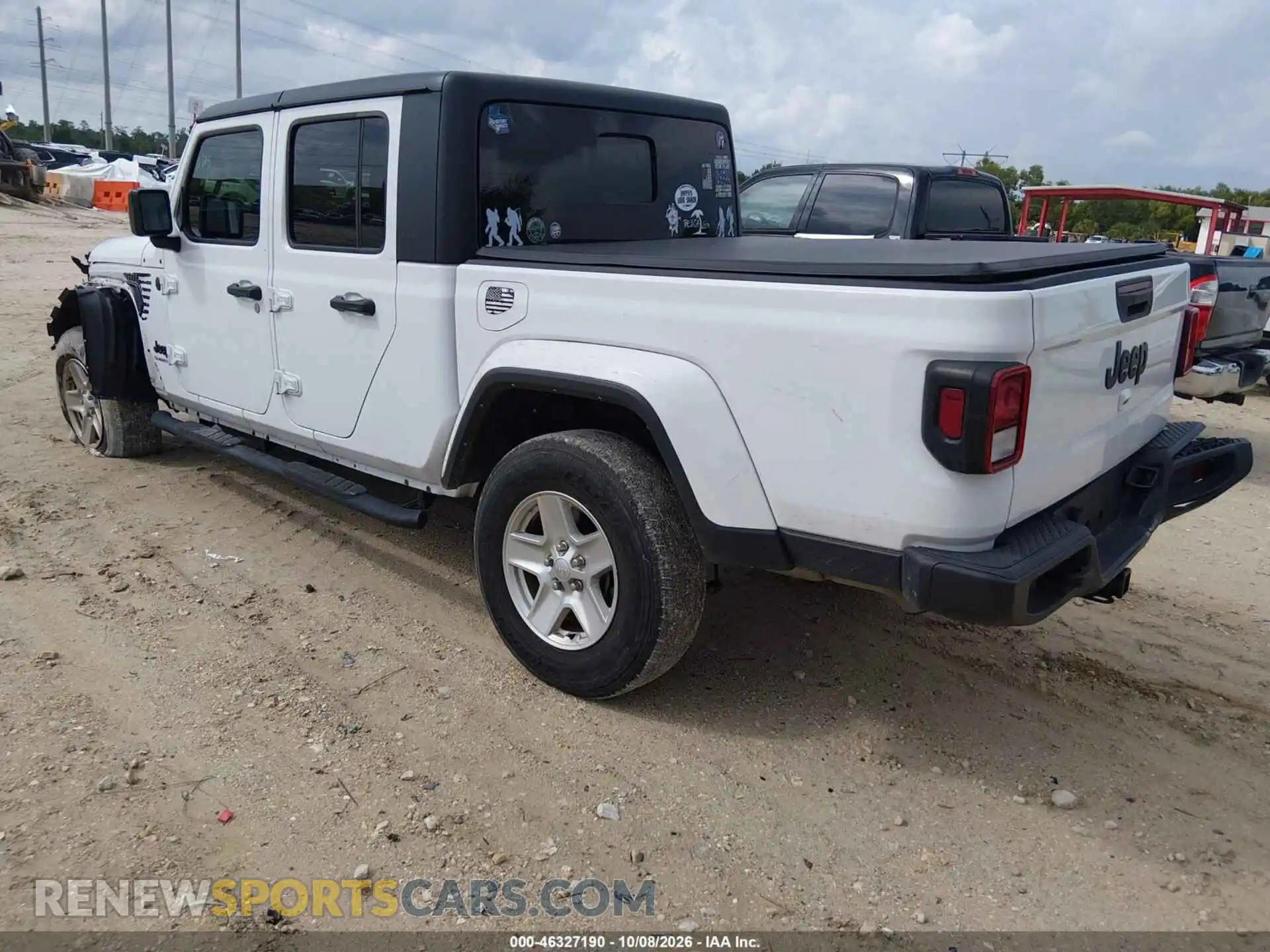 3 Photograph of a damaged car 1C6HJTAG3NL158388 JEEP GLADIATOR 2022