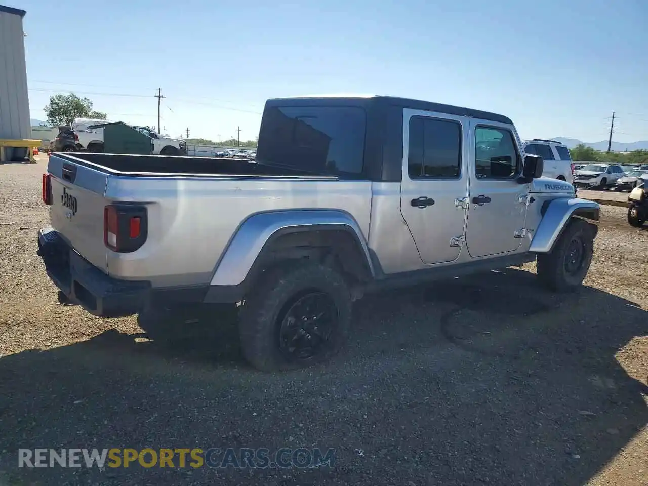 3 fotografías del automóvil dañado 1C6HJTAG3NL159038 JEEP GLADIATOR 2022