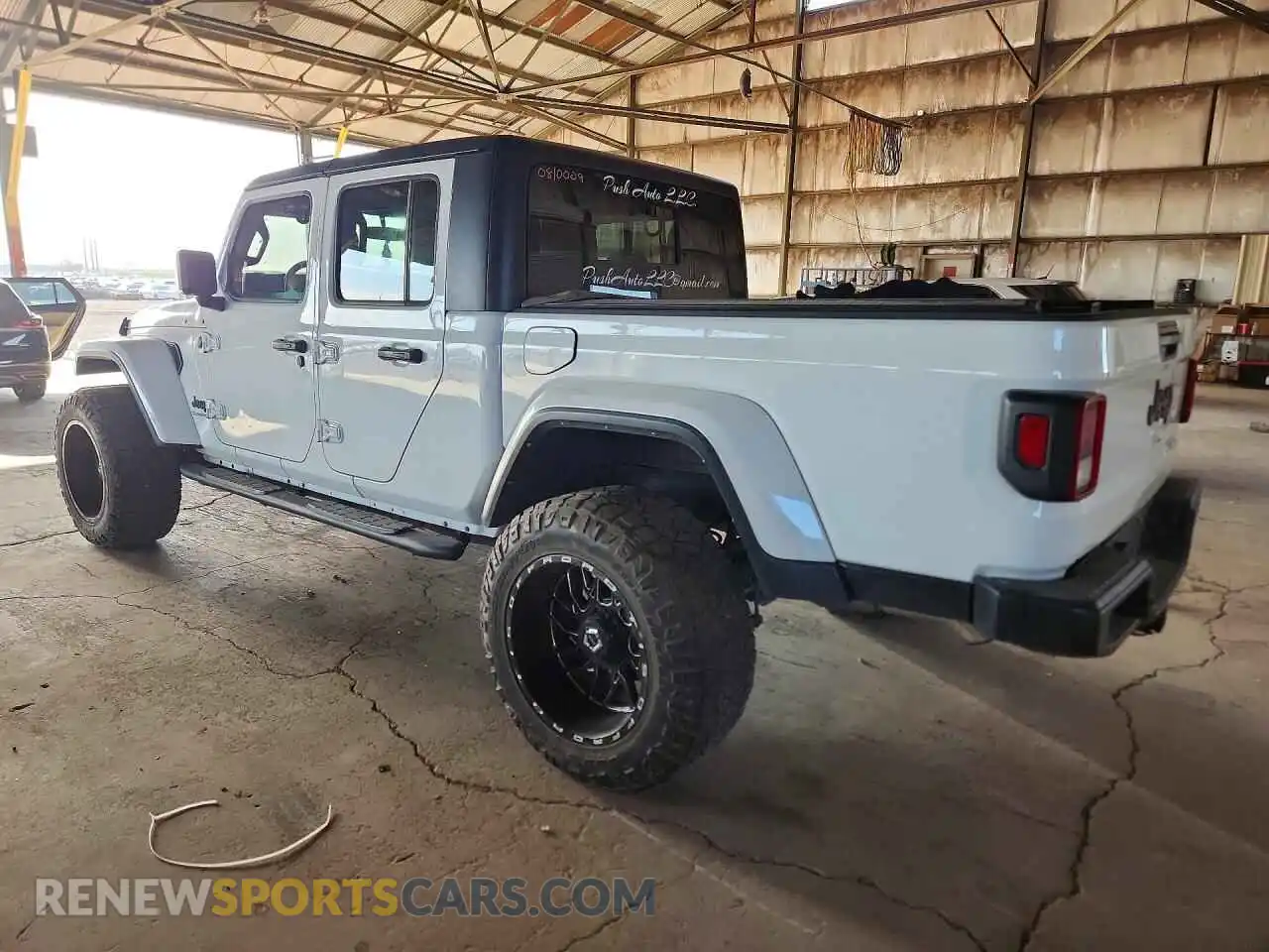 2 Photograph of a damaged car 1C6HJTAG3NL180052 JEEP GLADIATOR 2022