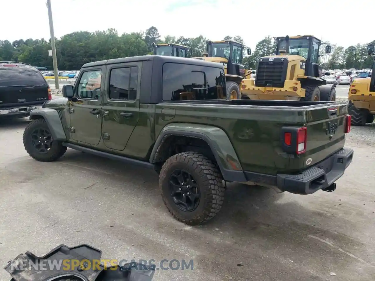 2 Photograph of a damaged car 1C6HJTAG4NL171490 JEEP GLADIATOR 2022