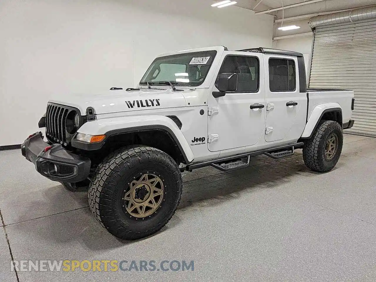 1 Photograph of a damaged car 1C6HJTAG5NL132424 JEEP GLADIATOR 2022