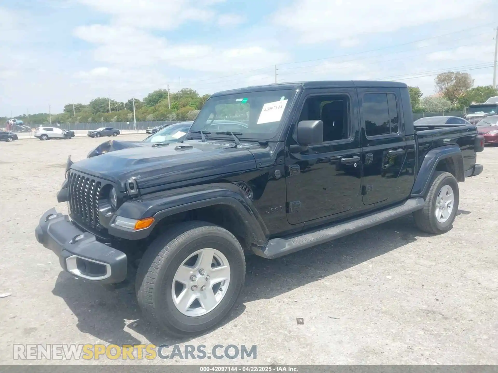 2 Photograph of a damaged car 1C6HJTAG7NL161701 JEEP GLADIATOR 2022