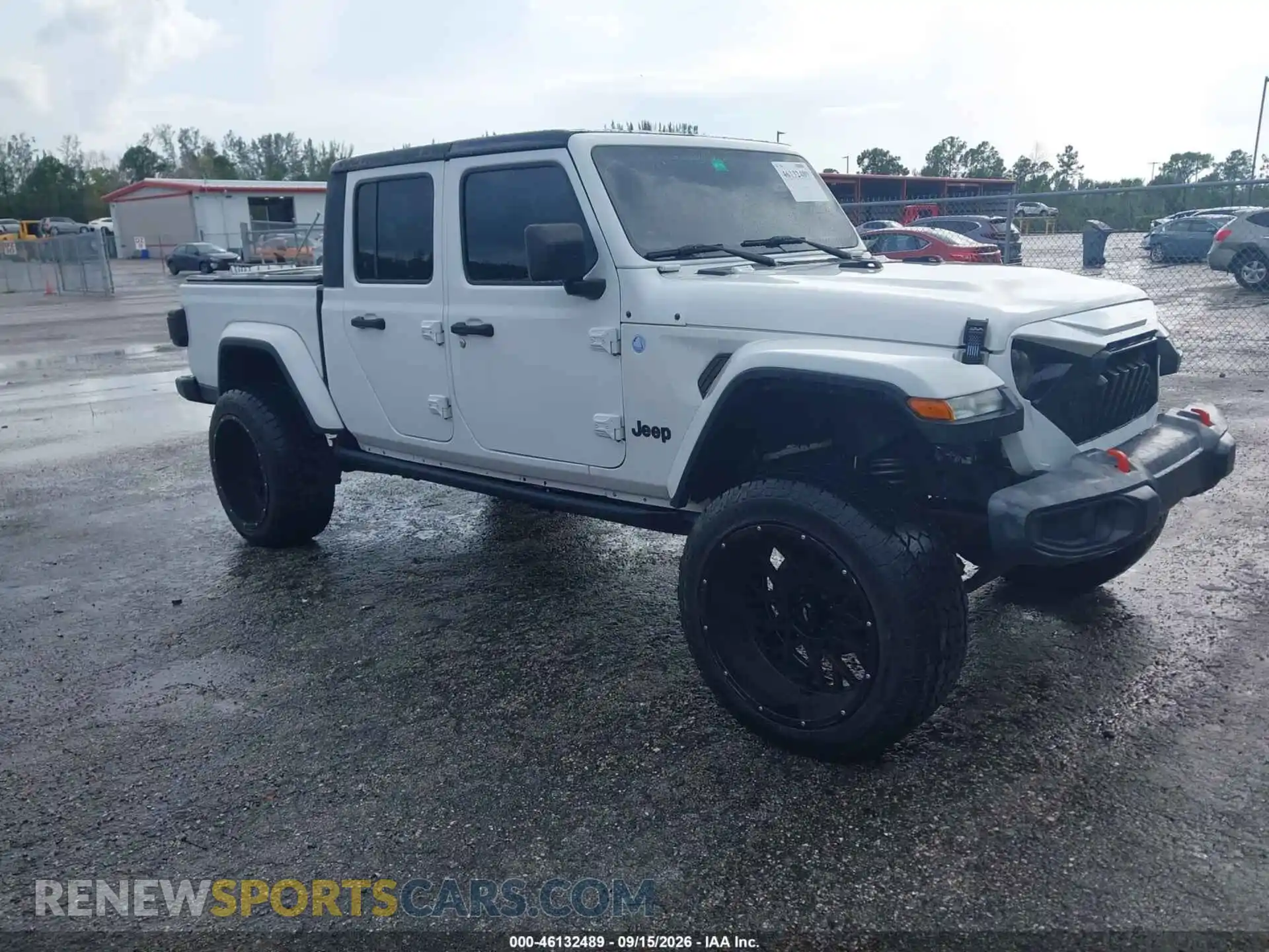 1 Photograph of a damaged car 1C6HJTAG8NL102785 JEEP GLADIATOR 2022