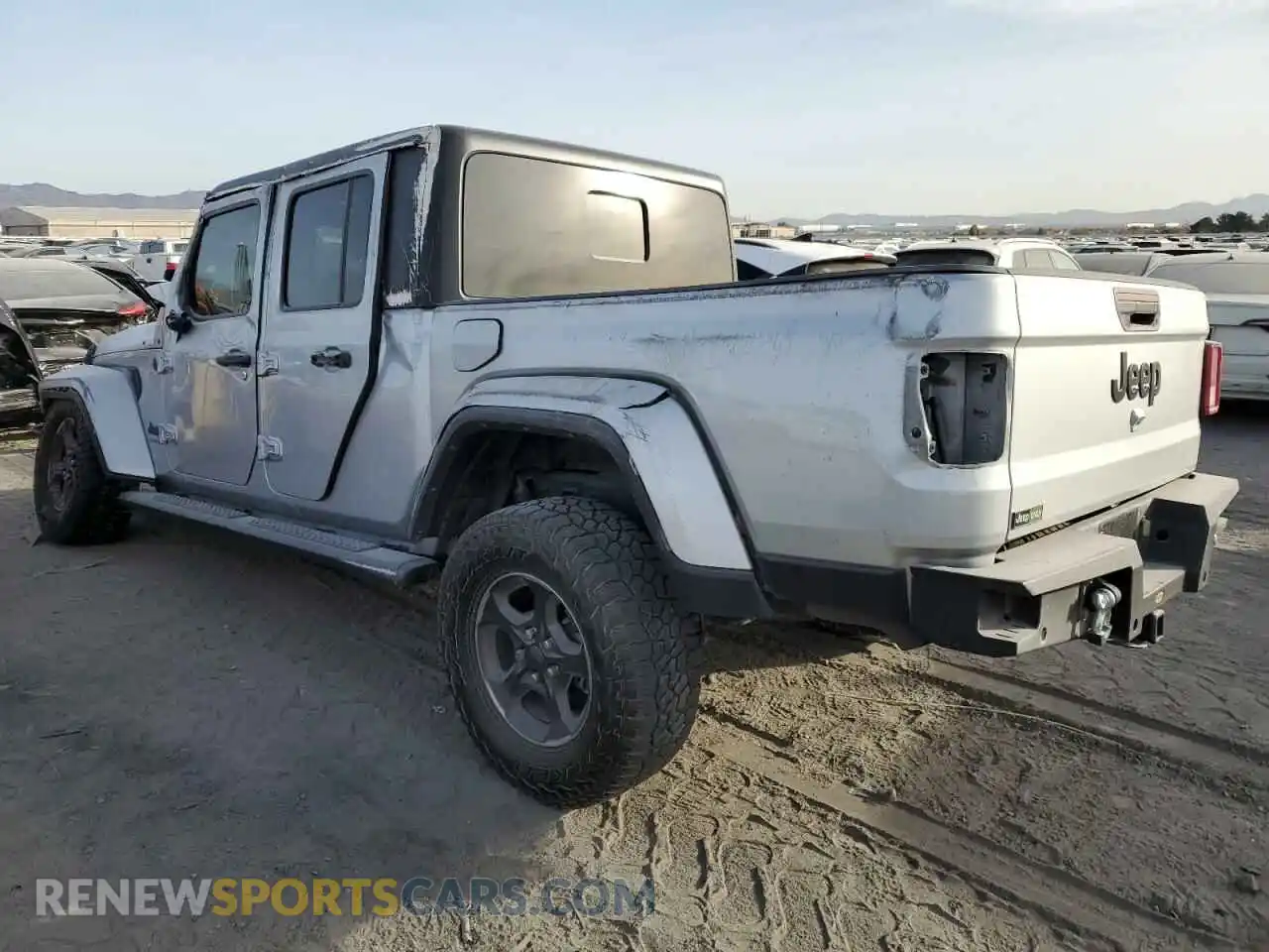 2 Photograph of a damaged car 1C6HJTAG9NL113410 JEEP GLADIATOR 2022