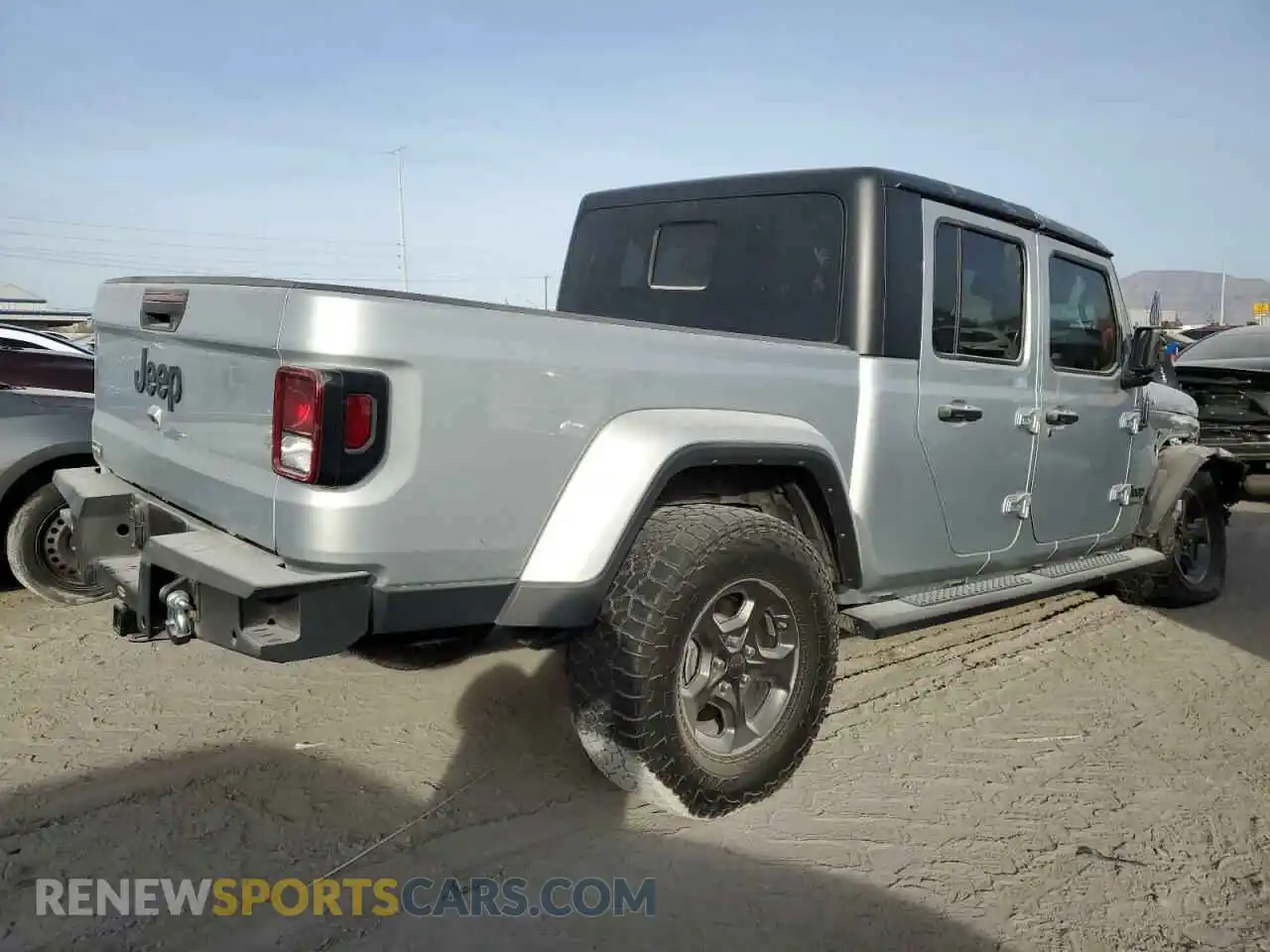 3 Photograph of a damaged car 1C6HJTAG9NL113410 JEEP GLADIATOR 2022