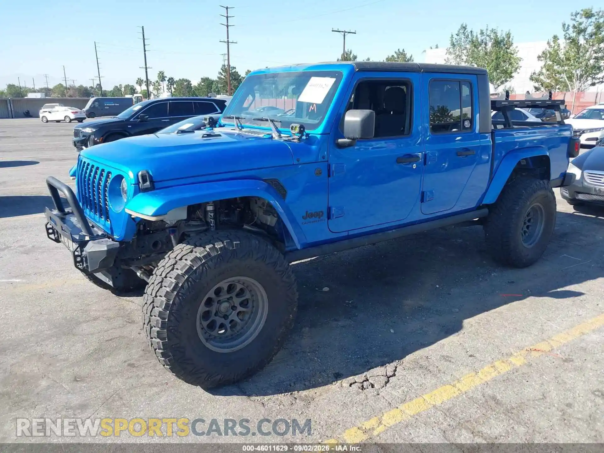 2 Photograph of a damaged car 1C6HJTAG9NL131678 JEEP GLADIATOR 2022