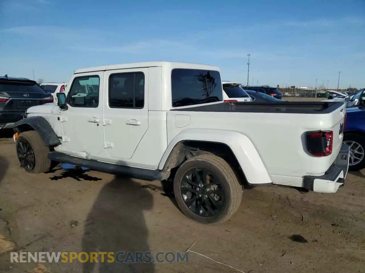 2 Photograph of a damaged car 1C6HJTFG4NL102310 JEEP GLADIATOR 2022