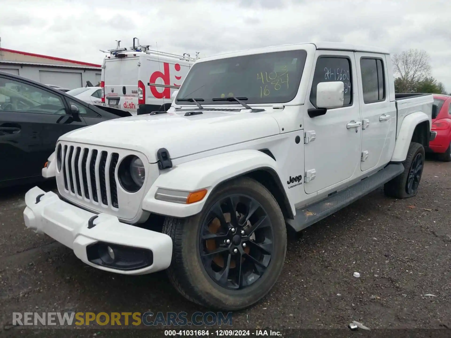 2 Photograph of a damaged car 1C6HJTFG7NL105864 JEEP GLADIATOR 2022