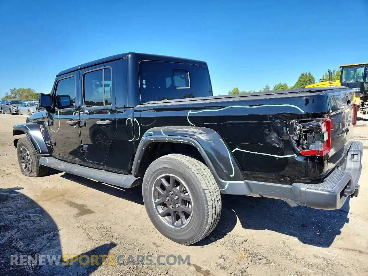 2 Фотография поврежденного автомобиля 1C6HJTFG8NL167659 JEEP GLADIATOR 2022