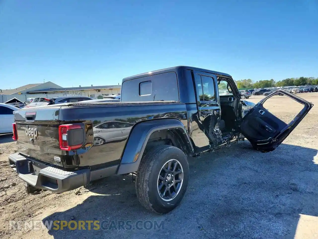 3 Фотография поврежденного автомобиля 1C6HJTFG8NL167659 JEEP GLADIATOR 2022