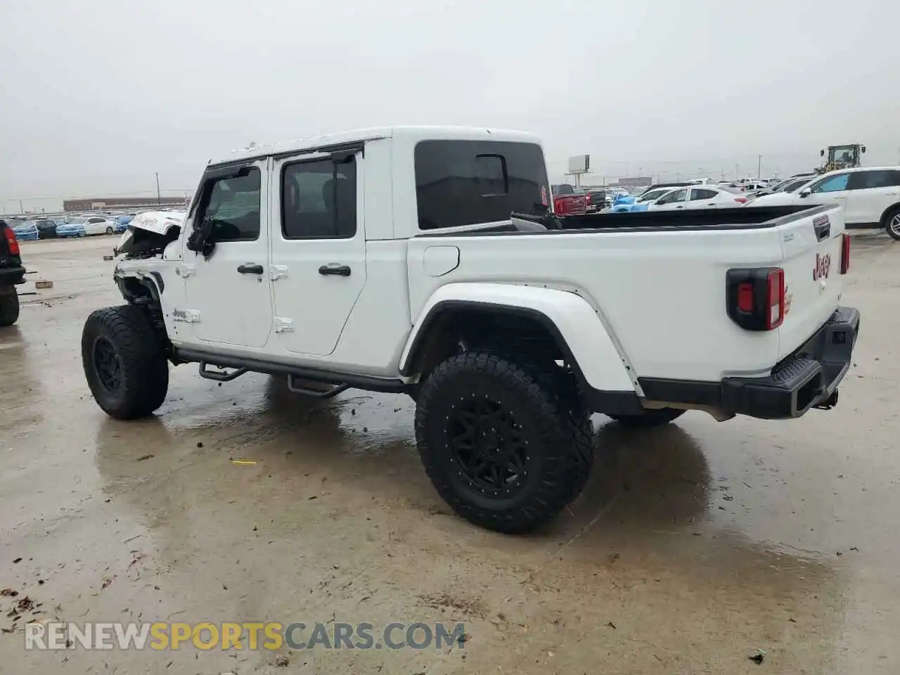 2 Photograph of a damaged car 1C6HJTFGXNL122464 JEEP GLADIATOR 2022