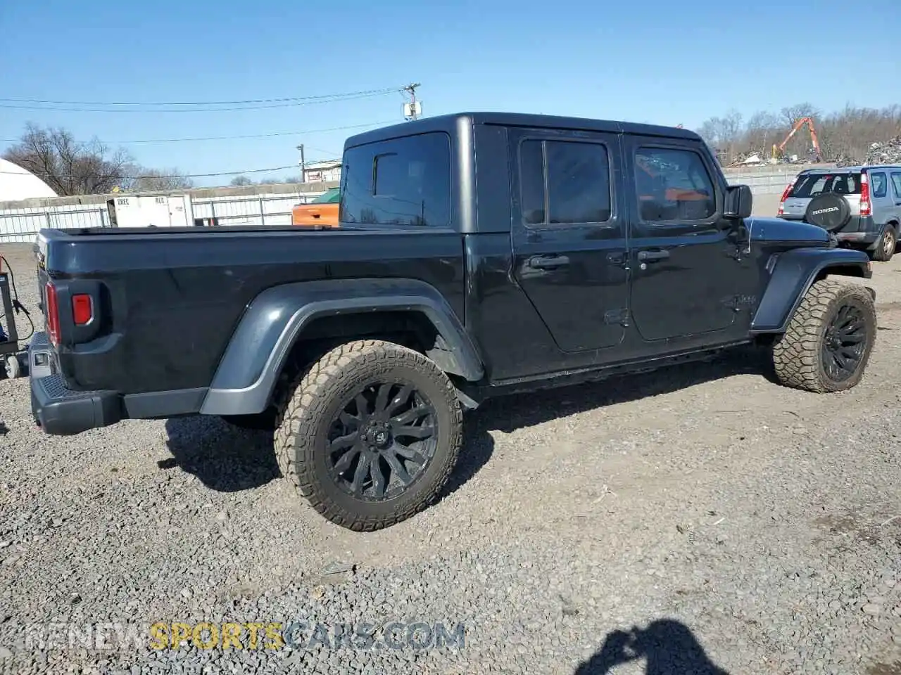 3 Photograph of a damaged car 1C6JJTAG0NL122806 JEEP GLADIATOR 2022