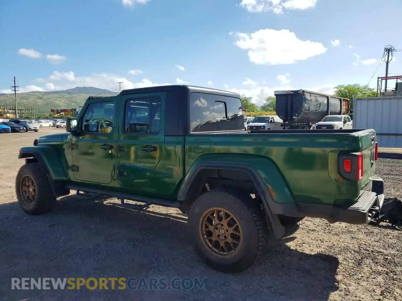 2 Photograph of a damaged car 1C6JJTAG4NL116071 JEEP GLADIATOR 2022