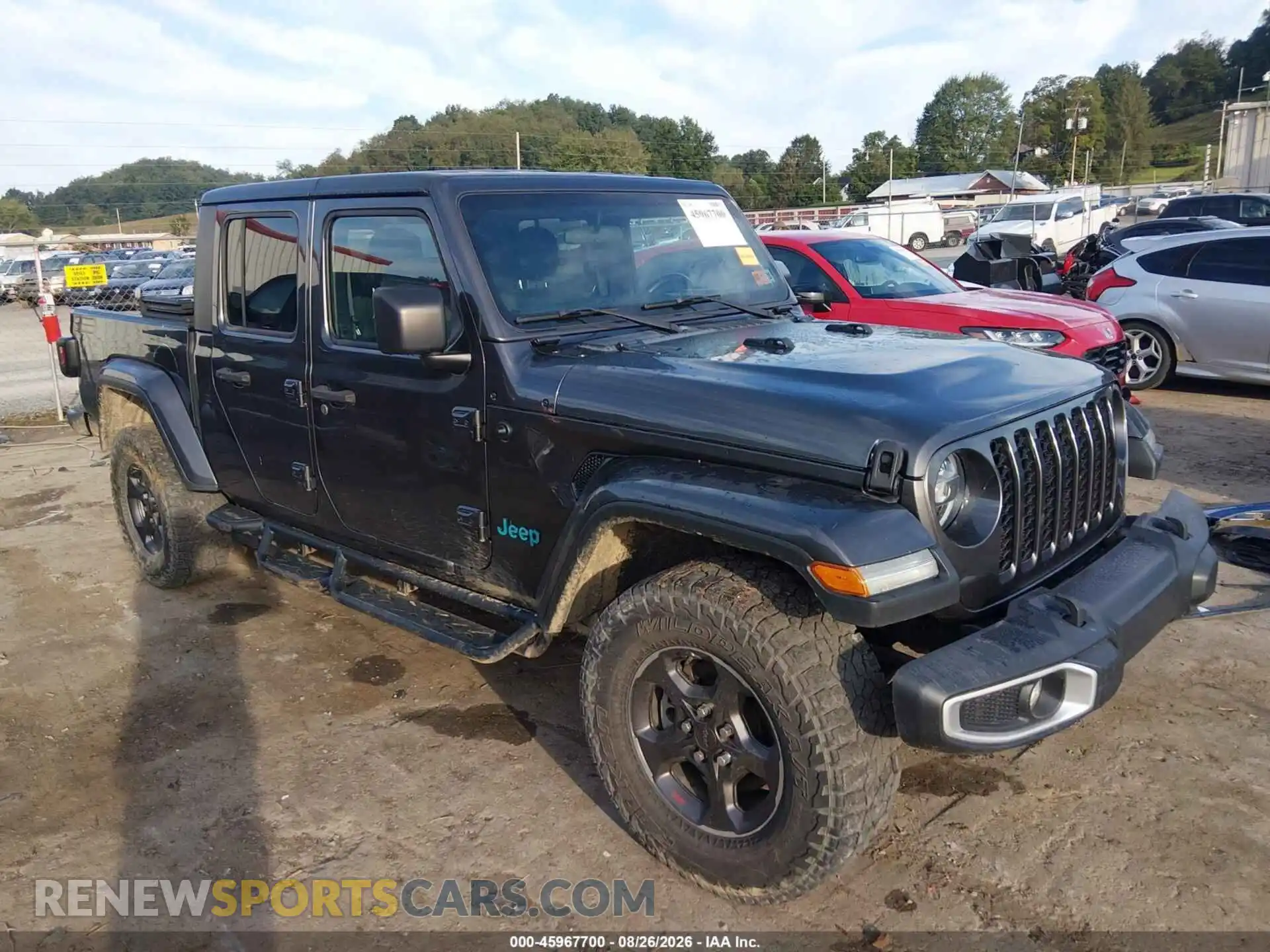 1 Photograph of a damaged car 1C6JJTAM2NL153819 JEEP GLADIATOR 2022