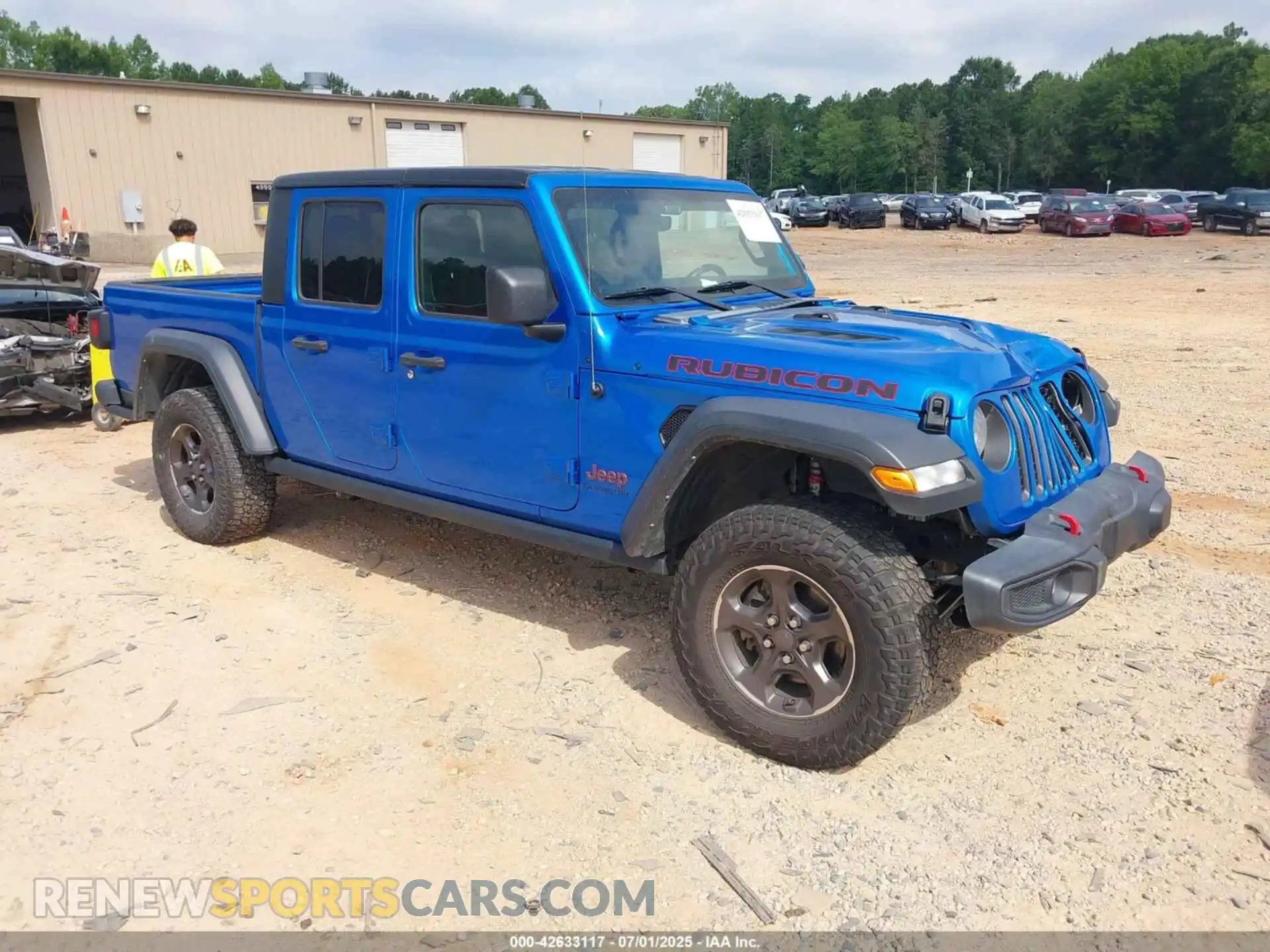 1 Photograph of a damaged car 1C6JJTBG5NL120872 JEEP GLADIATOR 2022