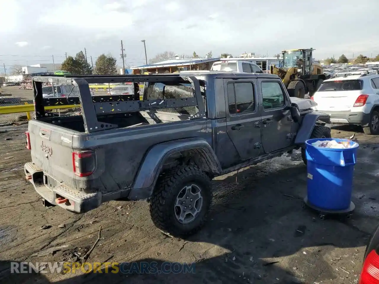 3 Photograph of a damaged car 1C6JJTEG7NL155456 JEEP GLADIATOR 2022