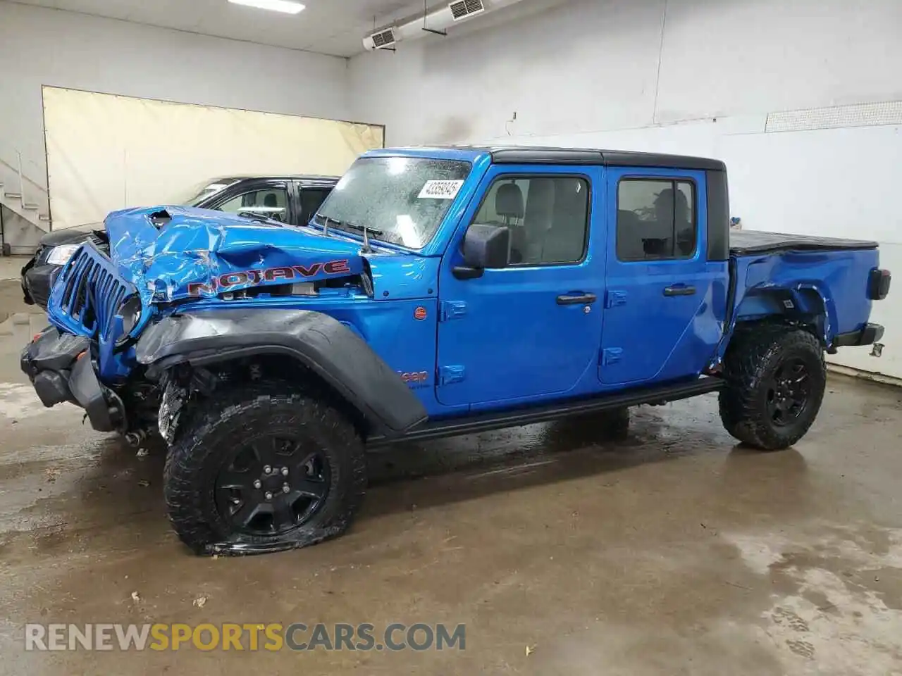 1 Photograph of a damaged car 1C6JJTEGXNL129496 JEEP GLADIATOR 2022