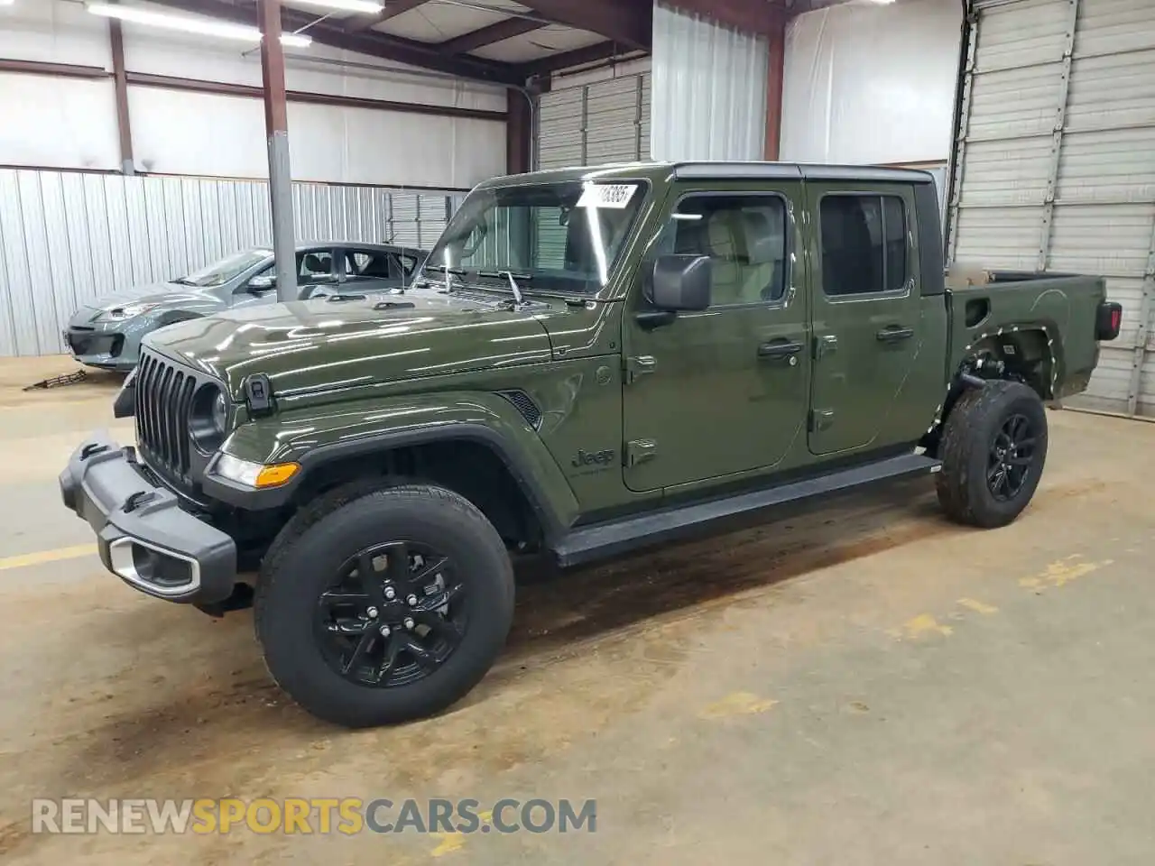 1 Photograph of a damaged car 1C6HJTAG0PL582503 JEEP GLADIATOR 2023