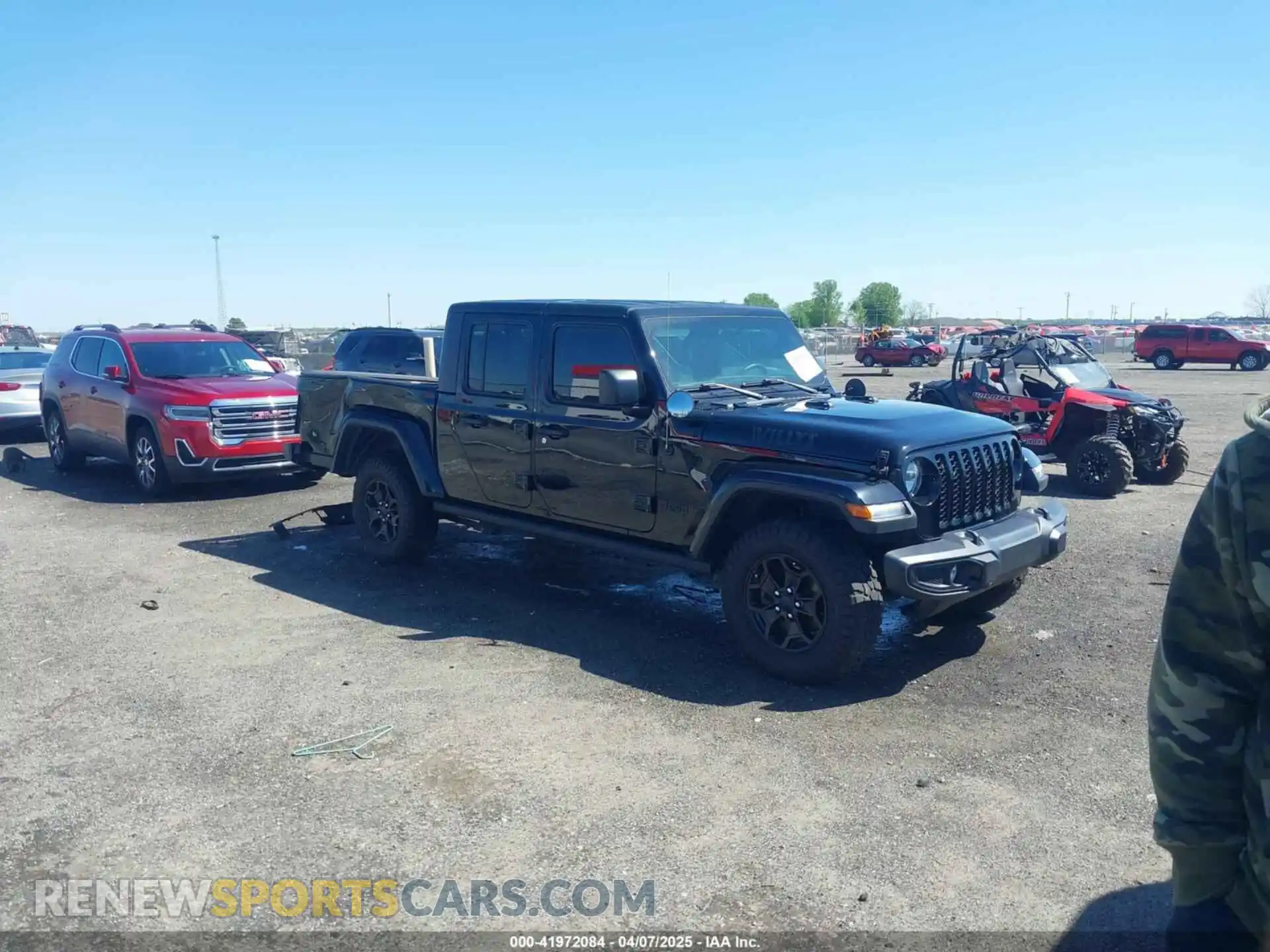 1 fotografías del automóvil dañado 1C6HJTAG1PL526229 JEEP GLADIATOR 2023