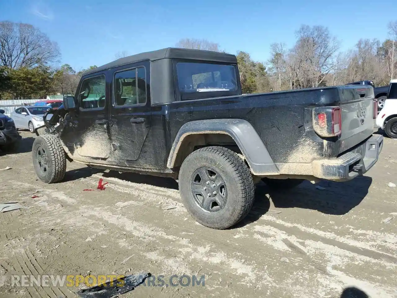 2 Photograph of a damaged car 1C6HJTAG1PL560543 JEEP GLADIATOR 2023