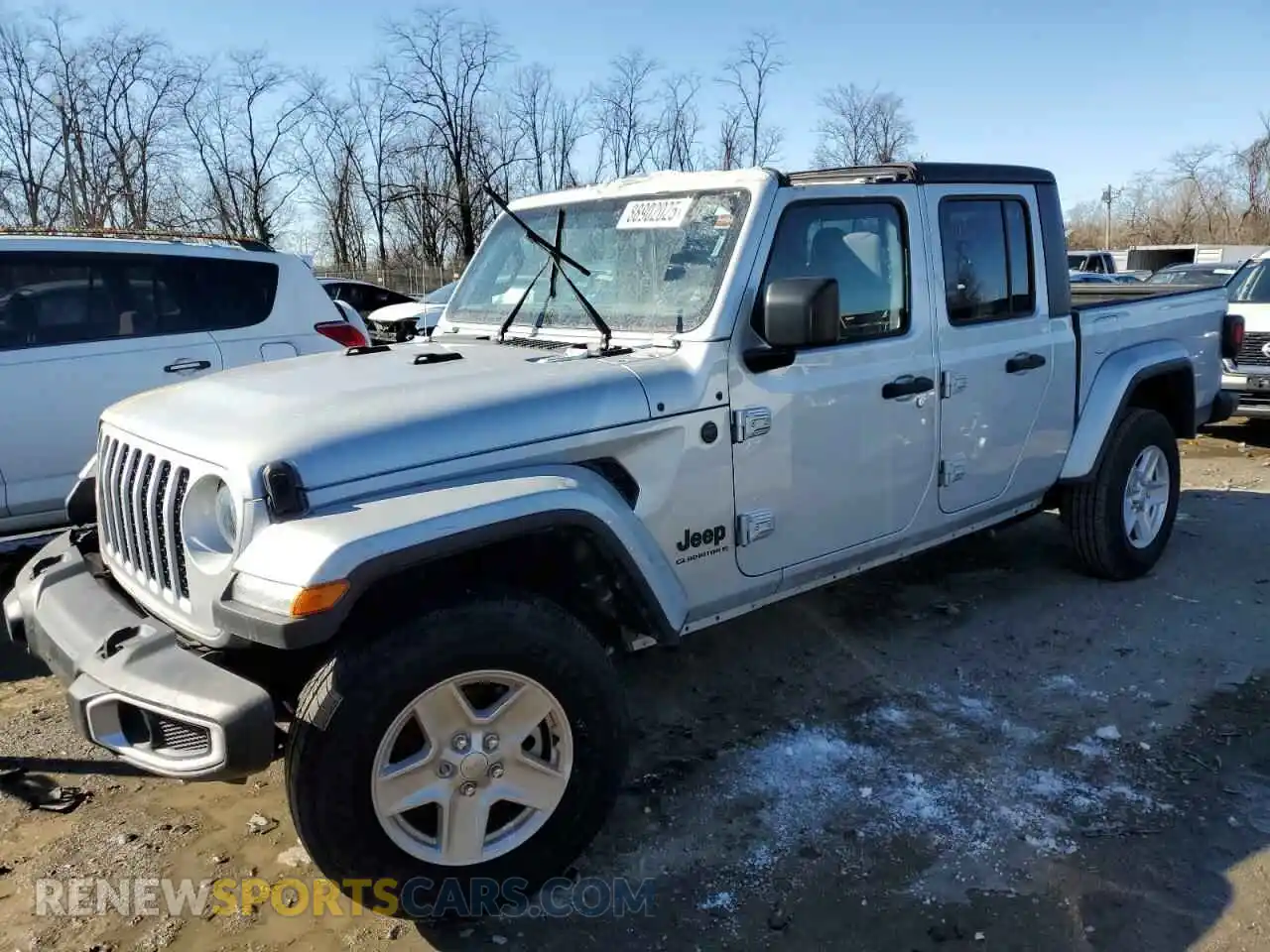 1 Photograph of a damaged car 1C6HJTAG2PL529009 JEEP GLADIATOR 2023