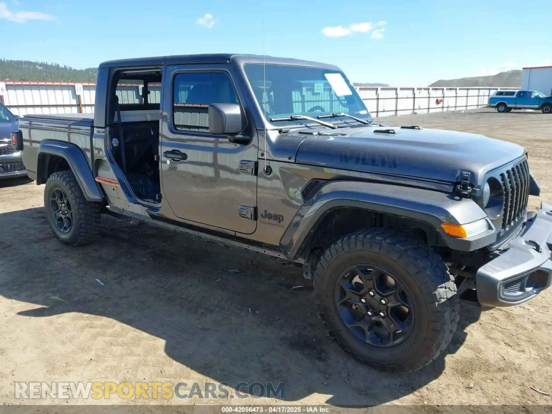 1 Photograph of a damaged car 1C6HJTAG2PL575276 JEEP GLADIATOR 2023