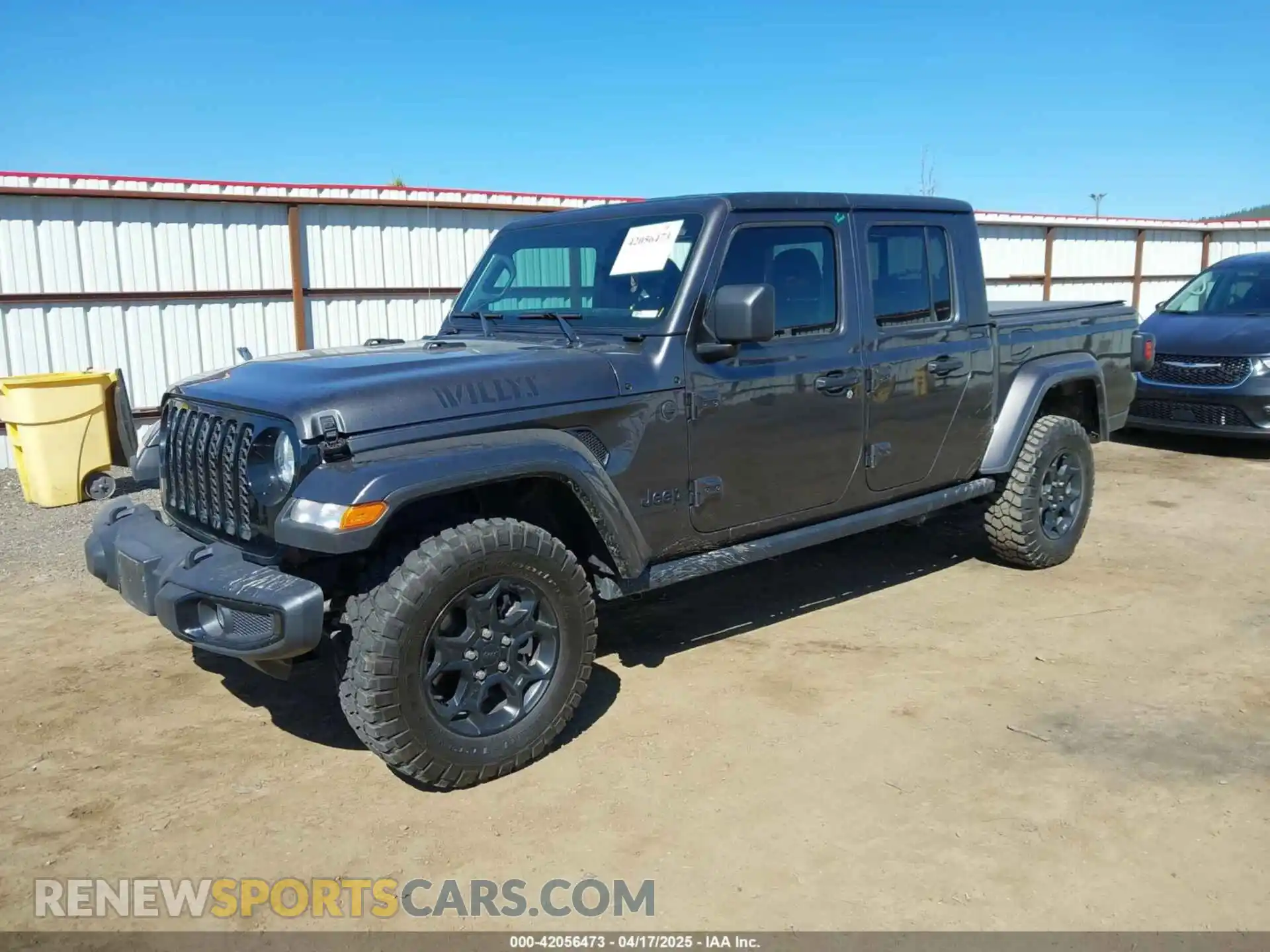 2 Photograph of a damaged car 1C6HJTAG2PL575276 JEEP GLADIATOR 2023