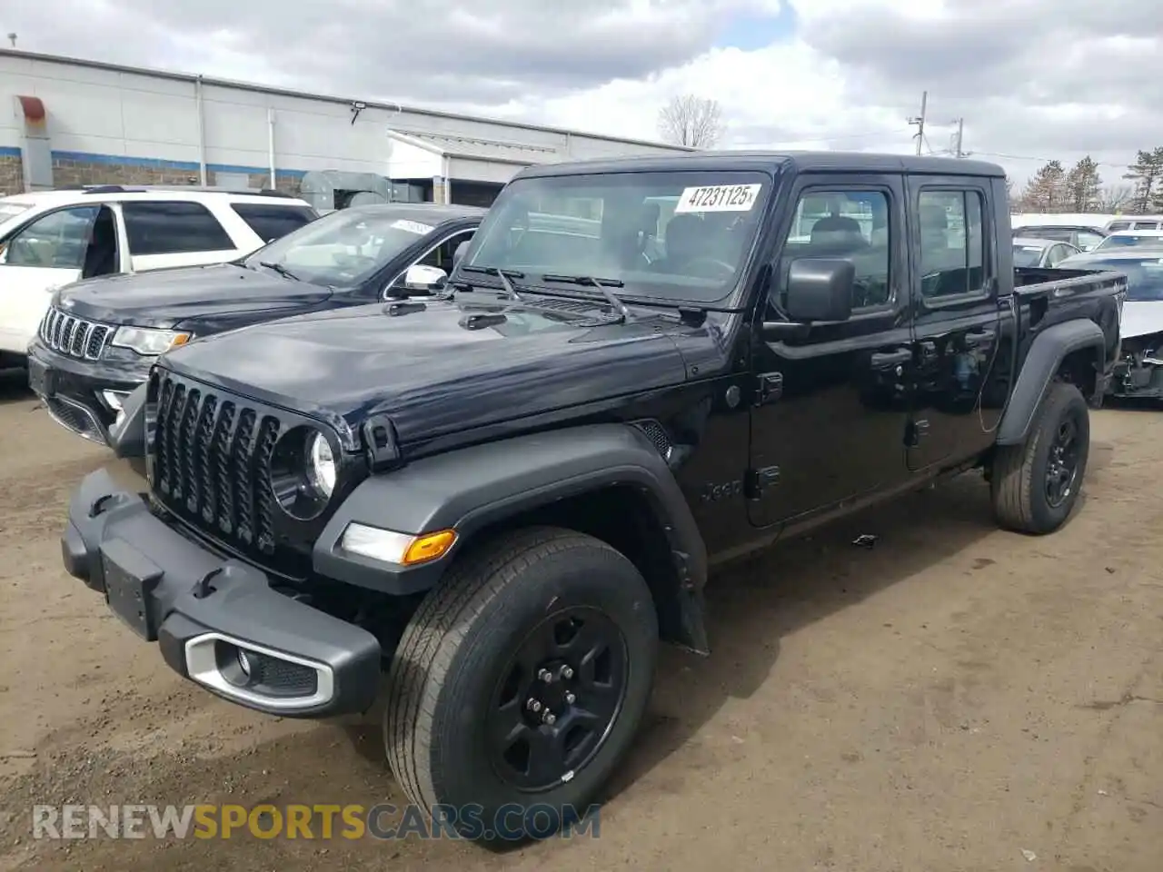 1 Photograph of a damaged car 1C6HJTAG3PL510243 JEEP GLADIATOR 2023