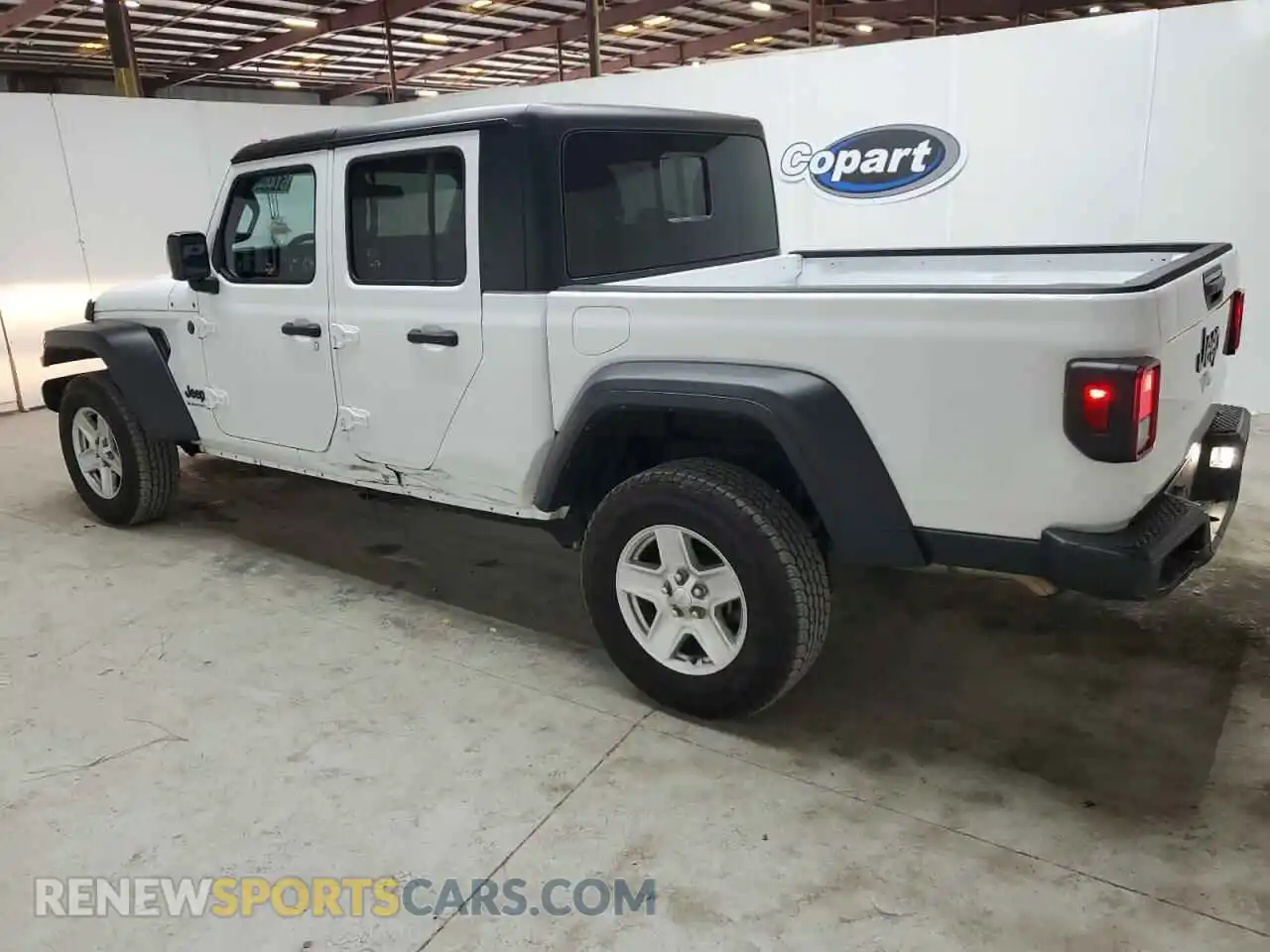 2 Photograph of a damaged car 1C6HJTAG3PL522716 JEEP GLADIATOR 2023