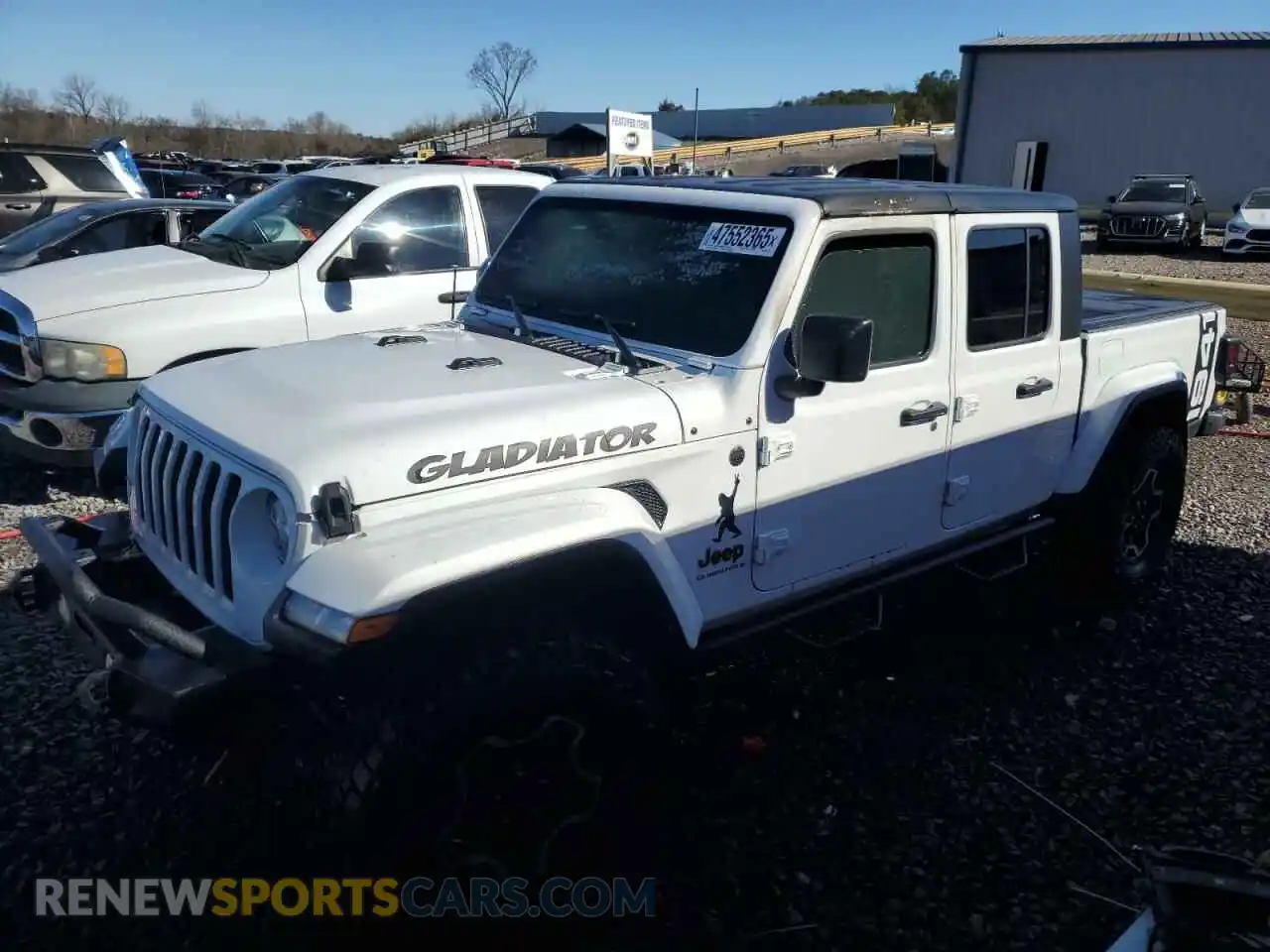 1 Photograph of a damaged car 1C6HJTAG3PL527575 JEEP GLADIATOR 2023