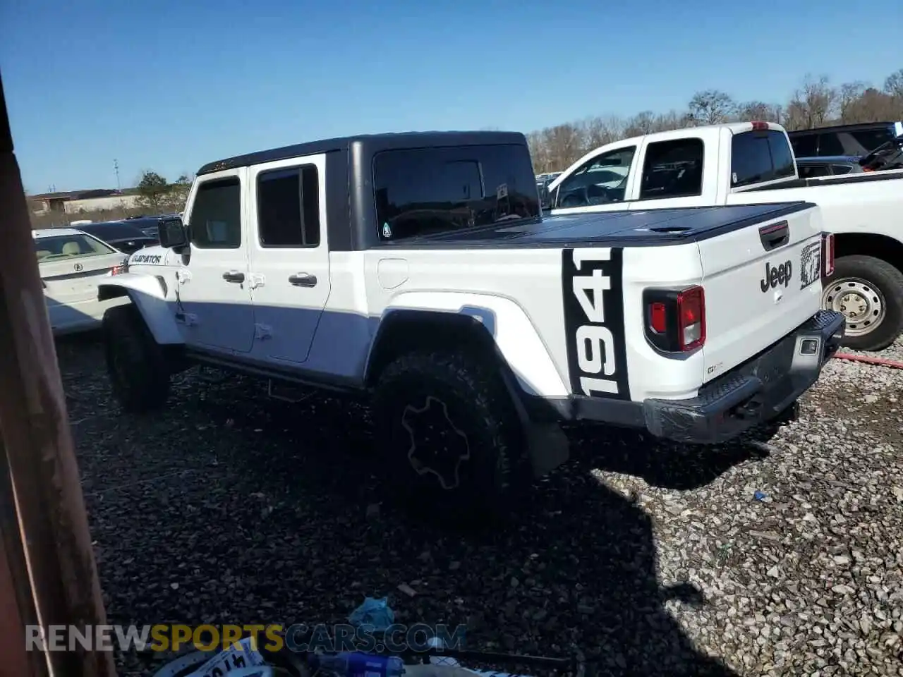 2 Photograph of a damaged car 1C6HJTAG3PL527575 JEEP GLADIATOR 2023