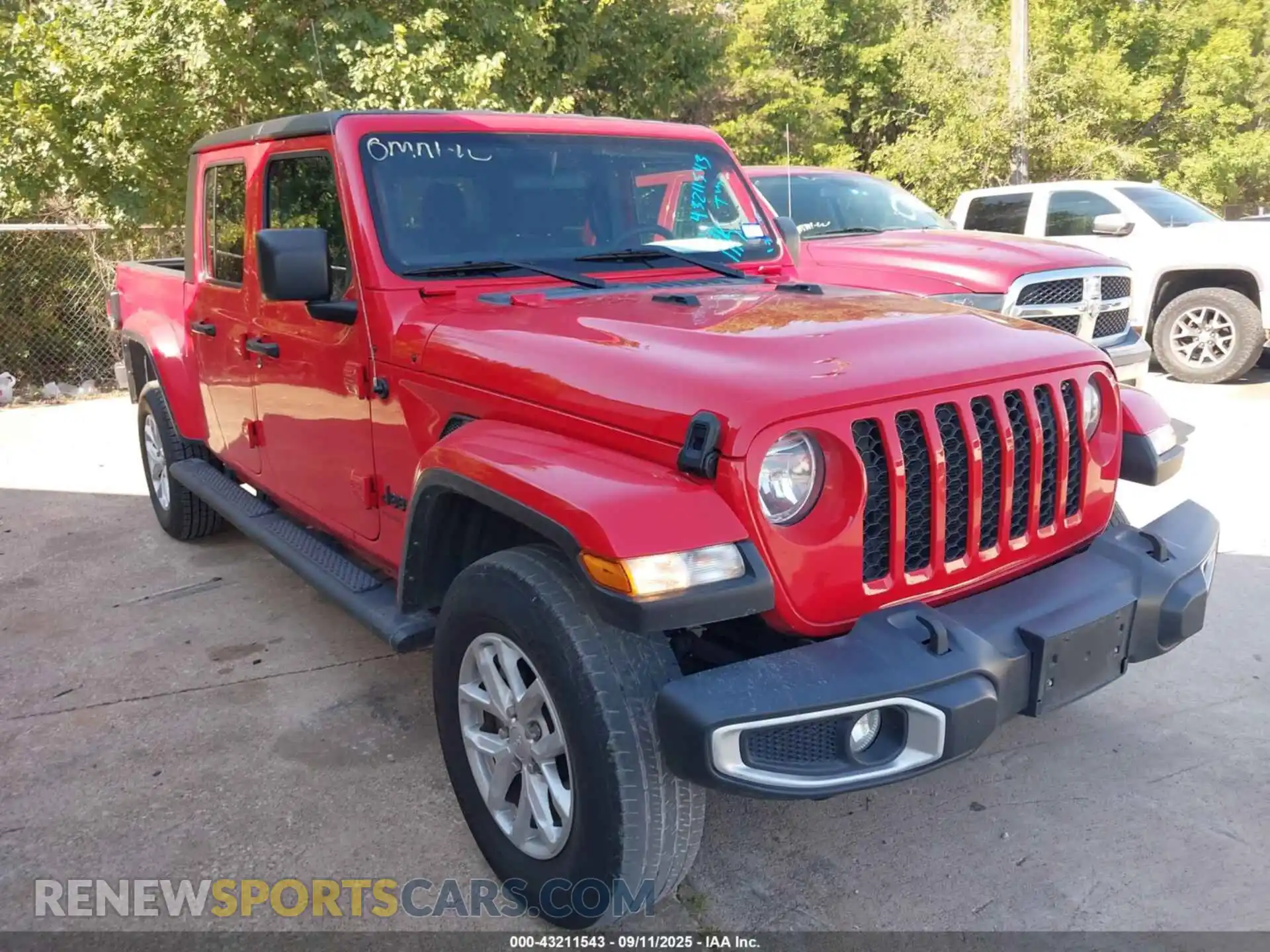 1 Photograph of a damaged car 1C6HJTAG3PL535188 JEEP GLADIATOR 2023